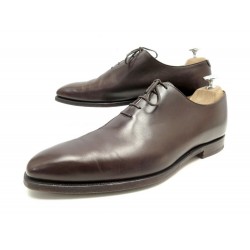 CHAUSSURES CROCKETT AND JONES ALEX 5119 RICHELIEU ONE CUT 9E 43 CUIR MARRON 540€