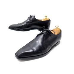 CHAUSSURES JOHN LOBB SANDON 10.5E 44.5 LARGE EN CUIR NOIR LEATHER SHOES 1205€