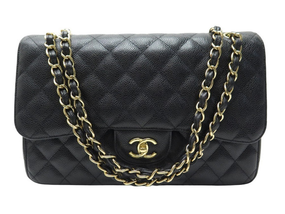 sac a main chanel classique timeless jumbo cuir