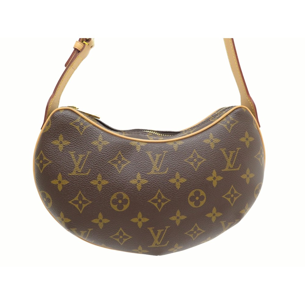 Croissant GM  Used  Preloved Louis Vuitton Shoulder Bag  LXR USA  Brown   Coated Canvas 2312SC25