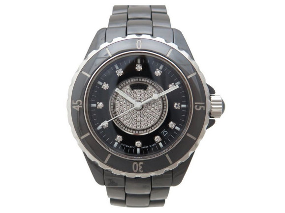 montre chanel j12 h1757 39 mm ceramique noire