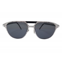 LUNETTES DE SOLEIL BERLUTI STARBUST BL40008U ACIER & RESINE NOIR SUNGLASSES 400€