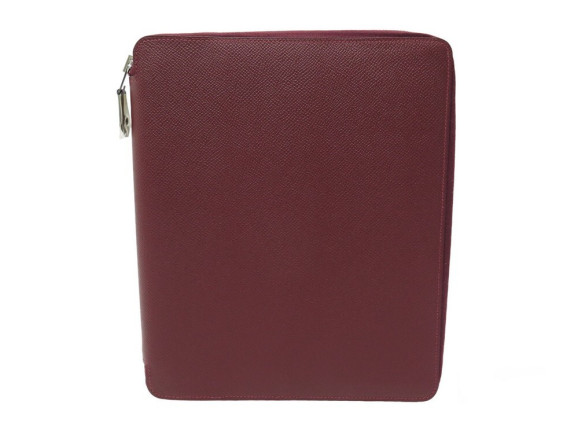 etui pour ipad hermes couverture e zip en cuir