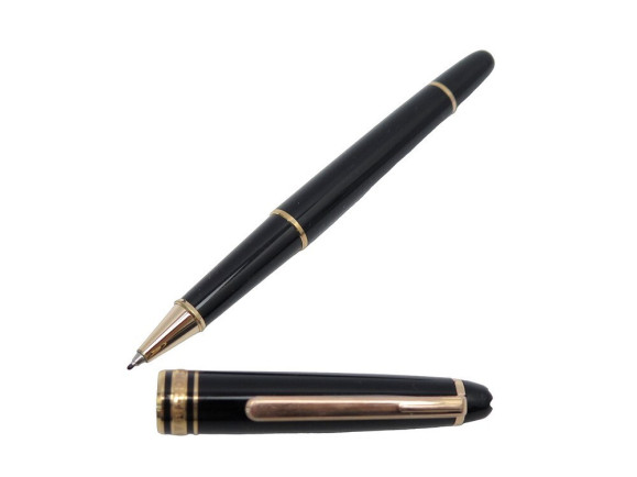stylo montblanc meisterstuck rollerball classique dore