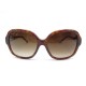 LUNETTES DE SOLEIL BULGARI 8124-B EN RESINE MARRON + BOITE BROWN SUNGLASSES 350€