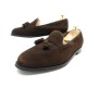 CHAUSSURES ALDEN MOCASSINS A PAMPILLES 666 TASSEL 10E 43.5 DAIM MARRON SHOE 575€