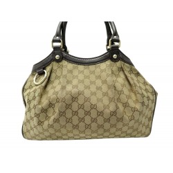 VINTAGE SAC A MAIN GUCCI SUKEY MM 211944 EN TOILE GG MONOGRAM HAND BAG 1500€