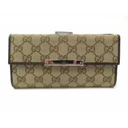 PORTEFEUILLE GUCCI 112715 CONTINENTAL TOILE MONOGRAMMEE JACQUARD GG WALLET 690€