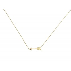 COLLIER ROBERTO COIN FLECHE TINY TREASURES ARROW 42-45 OR 18K GOLD NECKLACE 650€