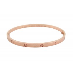 BRACELET CARTIER LOVE PM CRB6047317 T17 EN OR ROSE 18K GOLD BANGLE STRAP 5150€