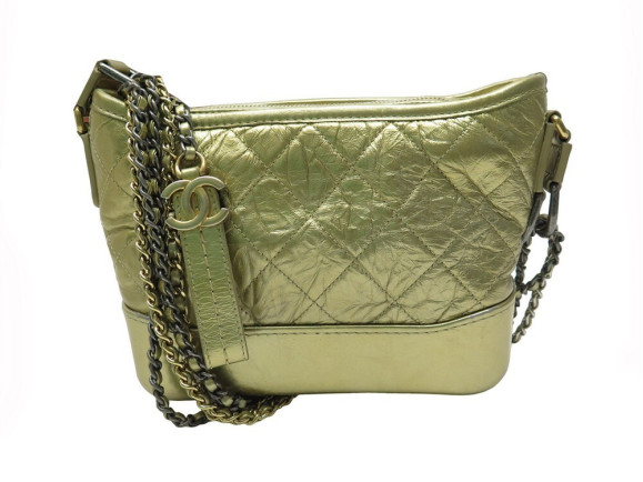 sac a main chanel gabrielle pm cuir matelasse dore