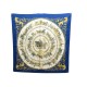 FOULARD HERMES LA PROMENADE DE LONGCHAMPS LEDOUX CARRE EN SOIE BLEU SCARF 350€