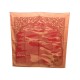 NEUF FOULARD HERMES AU FIL DE L INDE CARRE SOIE SILK SCARF 