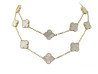 collier van cleef and arpels sautoir  alhambra