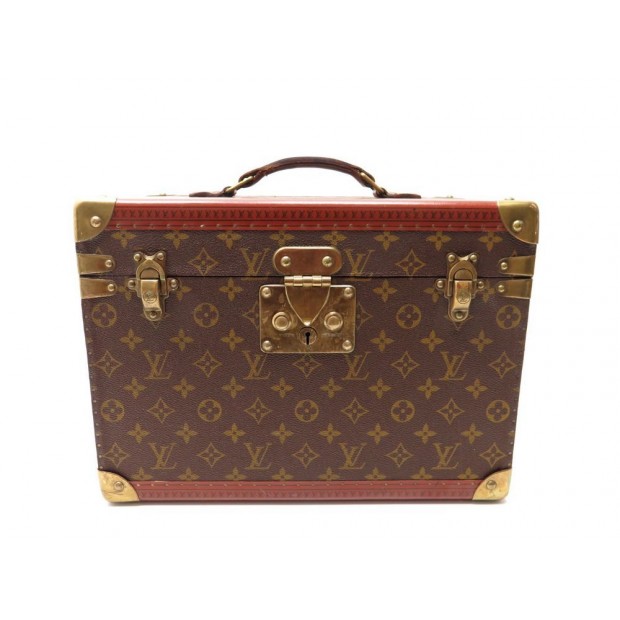 VINTAGE MALLE LOUIS VUITTON BOITE PHARMACIE SAC VANITY TOILE MONOGRAM CASE 3700€