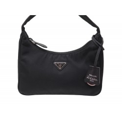 SAC A MAIN PRADA MINI RE-EDITION 2000 1NE515 NYLON NOIR HAND BAG PURSE 920€