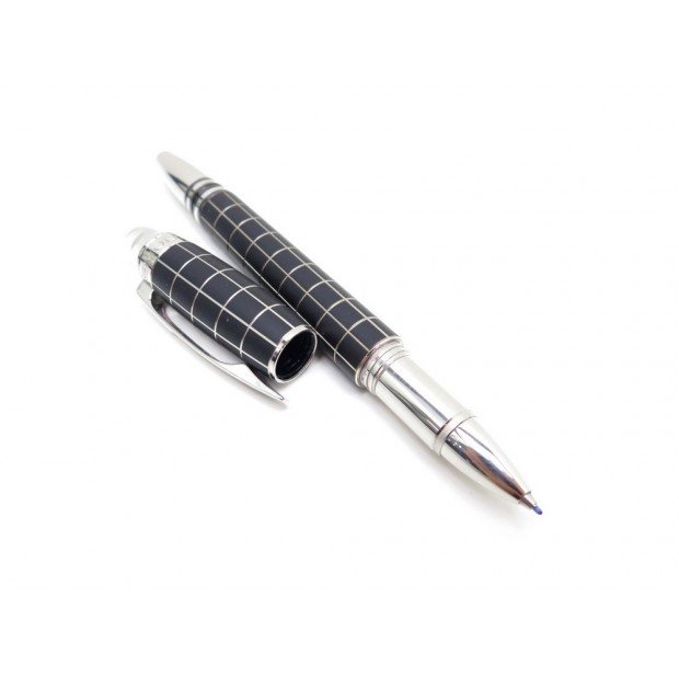 stylo rollerball montblanc starwalker rubber metal