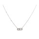 NEUF COLLIER MESSIKA MOVE UNO PAVE 04708-WG 35 A 42 CM OR BLANC NECKLACE 2550€