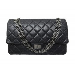 NEUF SAC A MAIN CHANEL GRAND 2.55 CUIR VIELLI A37587 BANDOULIERE HAND BAG 10500€