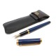 STYLO MONTBLANC MEISTERSTUCK PLUME NOBLESSE OBLIGE RESINE BLEU FOUNTAIN PEN 615€