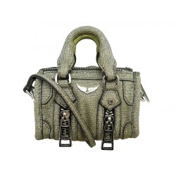 NEUF SAC A MAIN BIJOU ZADIG ET VOLTAIRE SUNNY GRIGRI 2 LWOG00038_GUN BAG 175€