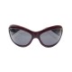 LUNETTES DE SOLEIL CHANEL 5116-Q CUIR MATELASSE PLASTIQUE BORDEAUX + ETUI 615€