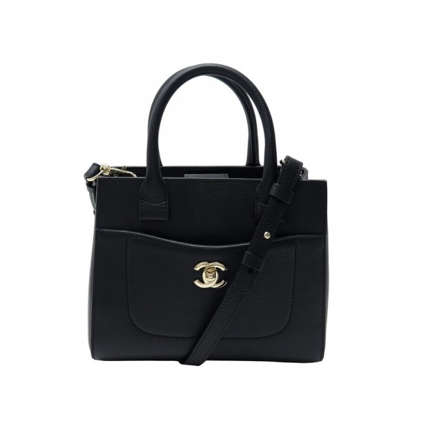 NEUF SAC A MAIN CHANEL MINI NEO EXECUTIVE SHOPPING BAG CUIR CAVIAR HANDBAG 3650€