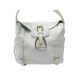 SAC A MAIN RALPH LAUREN CABAS ETRIER FOURRE TOUT CUIR BLANC HAND BAG PURSE 1250€