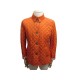 NEUF MANTEAU BURBERRY BRIT VESTE MATELASSEE ORANGE TARTAN XL 44 JACKET COAT 870€