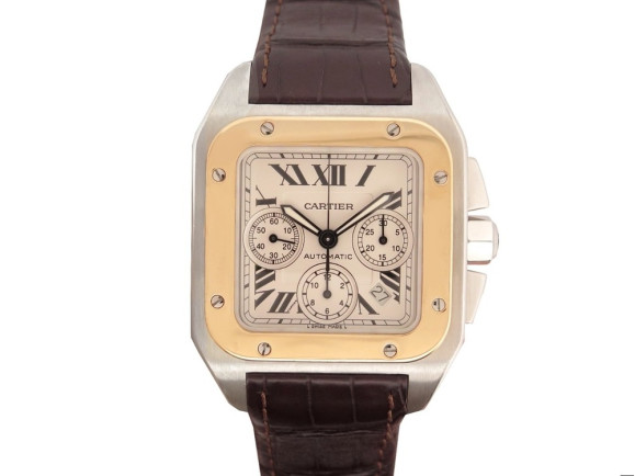 montre cartier santos 100 xl 2740 41 mm automatique