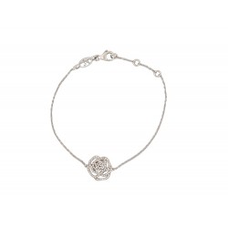 BRACELET VANESSA TUGENDHAFT LA ROSE IDYLLE EN OR BLANC 18K DIAMANTS STRAP 1585€