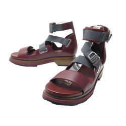 NEUF CHAUSSURES HERMES SANDALES GLADIATEUR H191303Z 39 SANDALS SHOES 930€