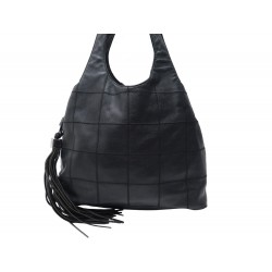 SAC A MAIN CHANEL A19983 HOBO EN CUIR NOIR CABAS LEATHER HAND TOTE BAG 5500€