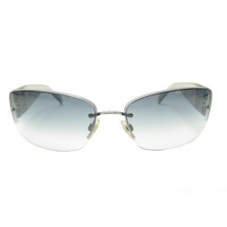 LUNETTES DE SOLEIL CHANEL 4117-B LOGO CC EN RESINE ARGENTE IRISE SUNGLASSES 500€