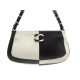 SAC A MAIN CHANEL ACT ONE EN CUIR NOIR ET BLANC LEATHER SHOULDER HAND BAG 4600€