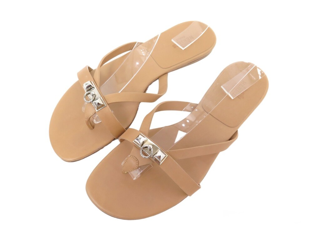 HERMES サンダル  CORFOU サイズ38.5 Hermes Corfou Sandals | eBay