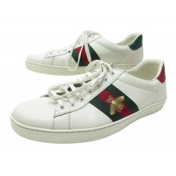 CHAUSSURES GUCCI BASKETS ACE 429446 10 IT 45 FR CEN UIR SNEAKERS SHOES 630€