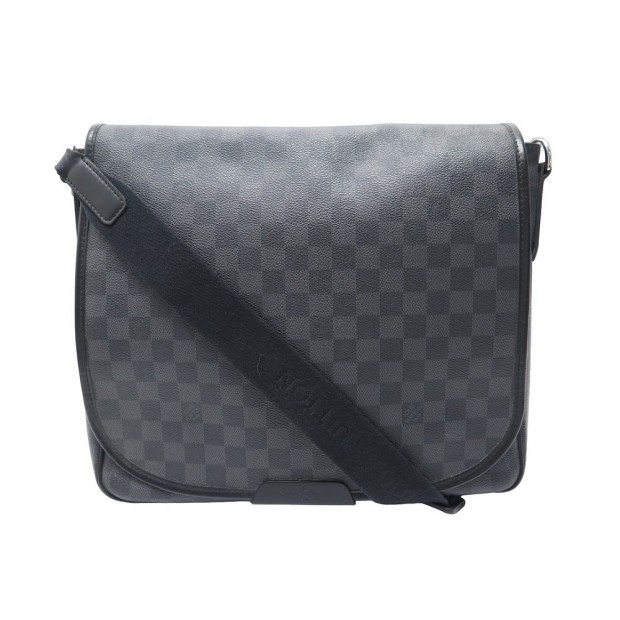 SACOCHE LOUIS VUITTON DANIEL TOILE DAMIER GRAPHITE N58029 BANDOULIERE BAG 1595€