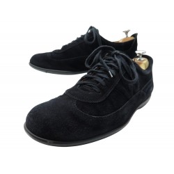 CHAUSSURES JM WESTON BASKETS TRAINER 571 DAIM NOIR 8.5D 42.5 SUEDE SHOES 550€