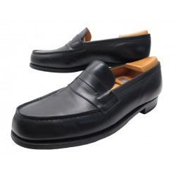 CHAUSSURES JM WESTON 180 MOCASSINS 8D 42 CUIR LOAFERS SHOES EMBAUCHOIRS 850€