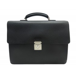 SACOCHE LOUS VUITTON CARTABLE NEO ROBUSTO M32659 CUIR TAIGA BRIEFCASE 3400€