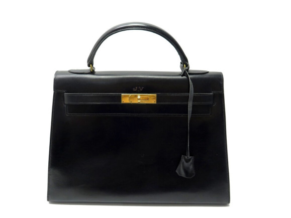  sac a main hermes kelly 32 sellier 1970 en