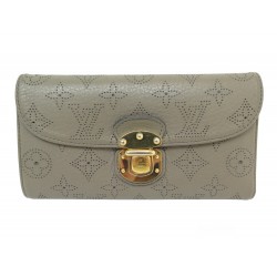 PORTEFEUILLE LOUIS VUITTON AMELIA CUIR MAHINA MONOGRAM PERFORE WALLET 1035€