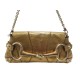 SAC A MAIN GUCCI HORSEBIT 131470 CUIR LEZARD DORE LEATHER LIZARD HAND BAG 3700€