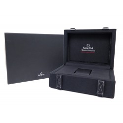 NEUF BOITE POUR MONTRE OMEGA SPEEDMASTER PROFESSIONAL SO BLACK CANVAS WATCH BOX