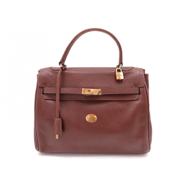 SAC A MAIN MAC DOUGLAS PYLA CUIR MARRON 