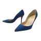 CHAUSSURES CHRISTIAN LOUBOUTIN APOSTROPHY 85 36 DAIM BLEU PUMPS SHOES 730€