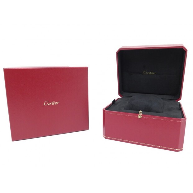 NEUF BOITE CARTIER POUR MONTRE SANTOS AVEC COMPARTIMENT BIJOUX NEW WATCH BOX