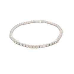 BRACELET MAUBOUSSIN TU ES MA RIVIERE D'AMOUR OR DIAMANTS 4.2CT RIVIERE 9000€