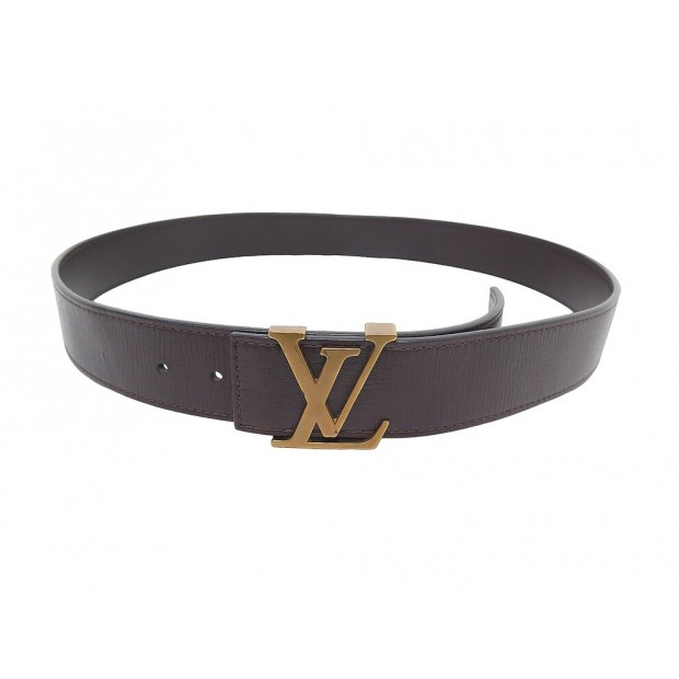 Louis Vuitton LV Initiales Monogram Canvas Men Belt